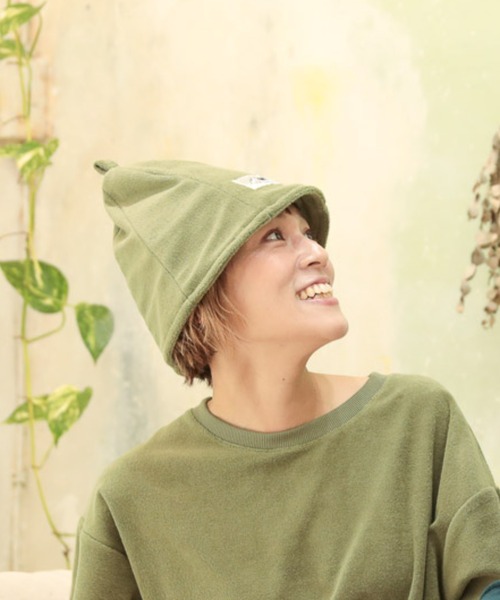 MAISON mou（メゾンムー）の「【sownoas/サウノアーズ】サウナハット（ハット・レディース・ネイビー/カーキ・FREE）」の19枚目の写真