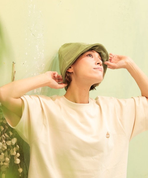 MAISON mou（メゾンムー）の「【sownoas/サウノアーズ】サウナハット（ハット・レディース・ネイビー/カーキ・FREE）」の9枚目の写真