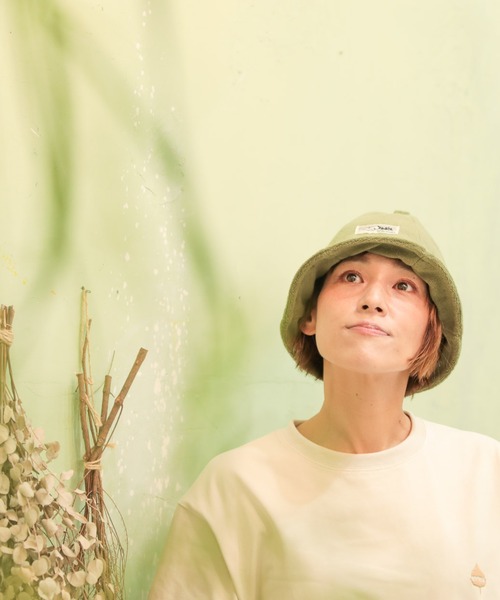 MAISON mou（メゾンムー）の「【sownoas/サウノアーズ】サウナハット（ハット・レディース・ネイビー/カーキ・FREE）」の11枚目の写真