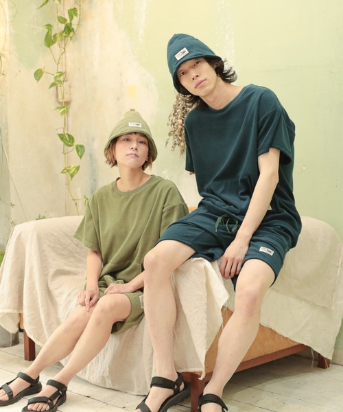 MAISON mou（メゾンムー）の「【sownoas/サウノアーズ】サウナハット（ハット・レディース・ネイビー/カーキ・FREE）」の13枚目の写真