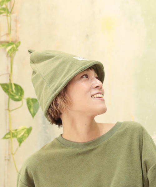 MAISON mou（メゾンムー）の「【sownoas/サウノアーズ】サウナハット（ハット・レディース・ネイビー/カーキ・FREE）」の17枚目の写真