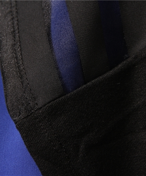 OUTLET（アウトレット）の「【Delyle noir】ボーダオーガンジーX裏毛（カーディガン/ボレロ・レディース・アイボリー/ブラック・FREE）」の9枚目の写真