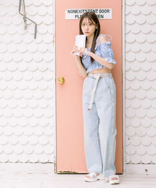 OLIVE des OLIVE（オリーブデオリーブ）の「防水スマホケース　1031200050（スマホケース/カバー・レディース・ブラック/ホワイト・FREE）」の14枚目の写真