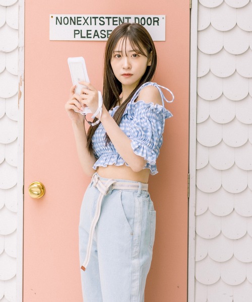 OLIVE des OLIVE（オリーブデオリーブ）の「防水スマホケース　1031200050（スマホケース/カバー・レディース・ブラック/ホワイト・FREE）」の12枚目の写真