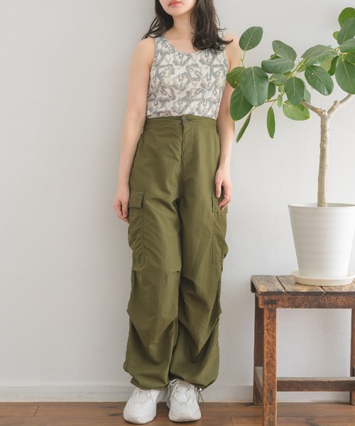 RETRO GIRL(レトロガール)の「柄テレコカップ付タンク(Tシャツ/カットソー・レディース・ブラウン系その他/ブルー系その他/グリーン系その他・FREE)」の19枚目の写真