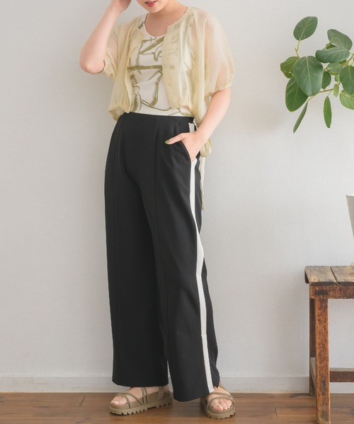 RETRO GIRL(レトロガール)の「柄テレコカップ付タンク(Tシャツ/カットソー・レディース・ブラウン系その他/ブルー系その他/グリーン系その他・FREE)」の8枚目の写真