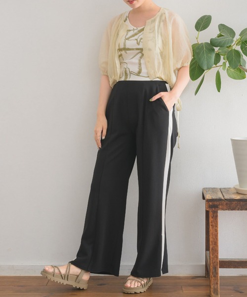 RETRO GIRL(レトロガール)の「柄テレコカップ付タンク(Tシャツ/カットソー・レディース・ブラウン系その他/ブルー系その他/グリーン系その他・FREE)」の7枚目の写真