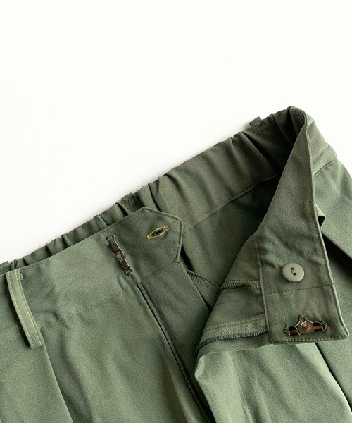 Q(キュー)の「カーブワイドパンツ(その他パンツ・レディース・ブラック/オリーブ・MEDIUM)」の10枚目の写真