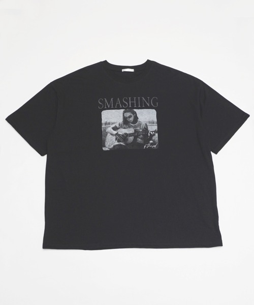ARCHIVER（アーカイバ）の「【Bz】ギターフォトプリントユニセックスBIGTシャツ/プリントTシャツ(RZ)（Tシャツ/カットソー・メンズ・ブラック系その他/オフホワイト/ブラック・FREE）」の21枚目の写真