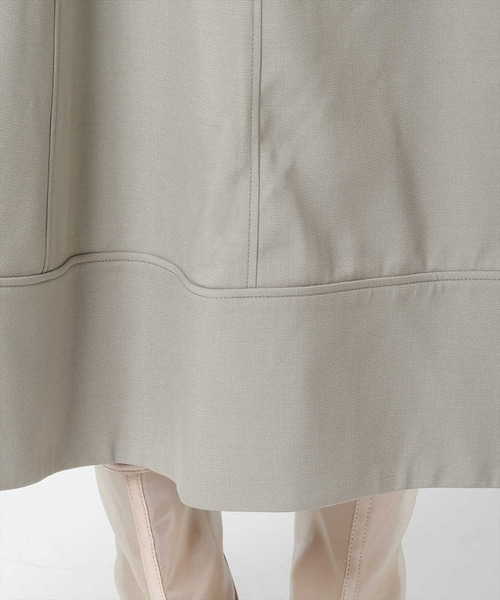 WILLSELECTION（ウィルセレクション）の「配色ステッチボリューム袖ワンピース（ワンピース・レディース・カーキ/ブラック/オレンジ・MEDIUM）」の16枚目の写真