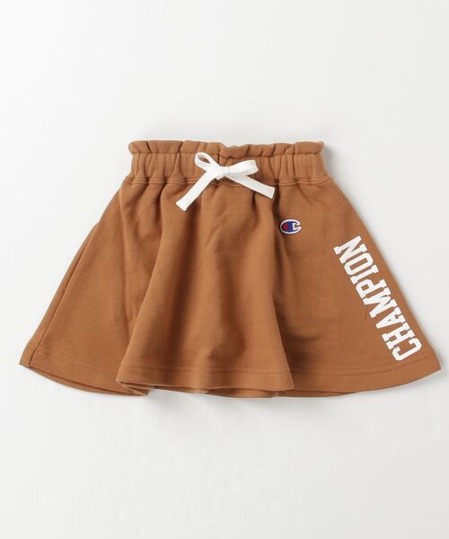 Champion（チャンピオン）の「【Champion/チャンピオン】キッズ フレアスカート（スカート・キッズ・ネイビー/キャメル/オートミール・120/110/130/140/100）」の3枚目の写真