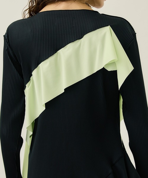 【kotohayokozawa】todo　ロングスリーブドレス　プリーツ　S kotohayokozawa（コトハヨコザワ）の「【kotohayokozawa