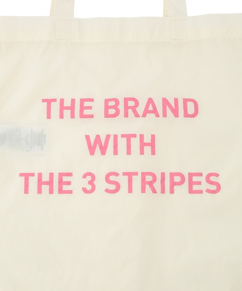 adidas（アディダス）の「【WEB限定】【adidas/アディダス】パッカブルエコバッグ（トートバッグ・レディース・ピンク/ライトグレー/ブラック・FREE）」の16枚目の写真