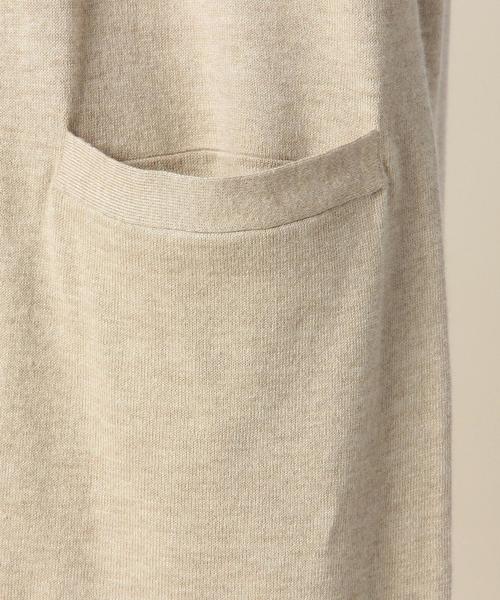 green label relaxing（グリーンレーベルリラクシング）の「KF HandWash C/N SUPER ロングカーディガン◆（カーディガン/ボレロ・レディース・ブラック/ブラウン/ベージュ・FREE）」の6枚目の写真