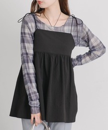 Kastane | 【2023AWアイテム】チェックシアープルオーバー(Tシャツ/カットソー)