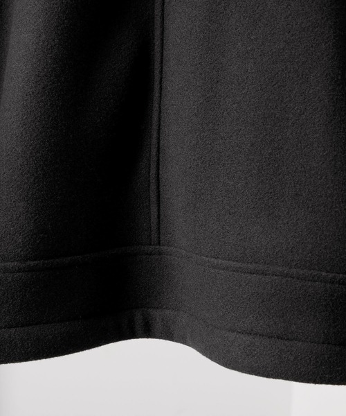 Alfred Alex（アルフレッドアレックス）の「【Alfred Alex】ボア×フェイクメルトンルーズブルゾン（ムートンコート・メンズ・オフホワイト/ブラック/オリーブ・M/L）」の12枚目の写真