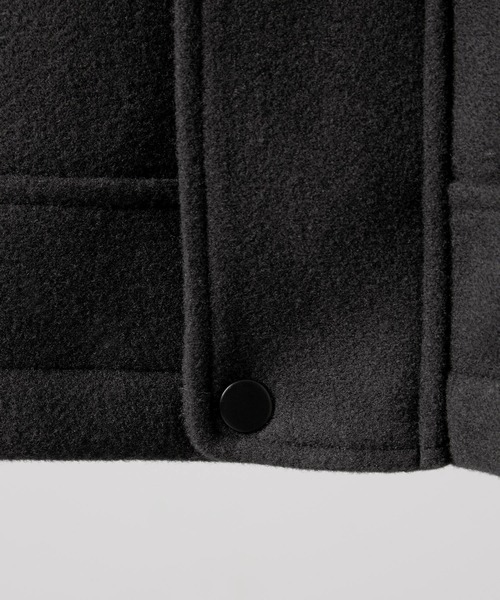 Alfred Alex（アルフレッドアレックス）の「【Alfred Alex】ボア×フェイクメルトンルーズブルゾン（ムートンコート・メンズ・オフホワイト/ブラック/オリーブ・M/L）」の10枚目の写真