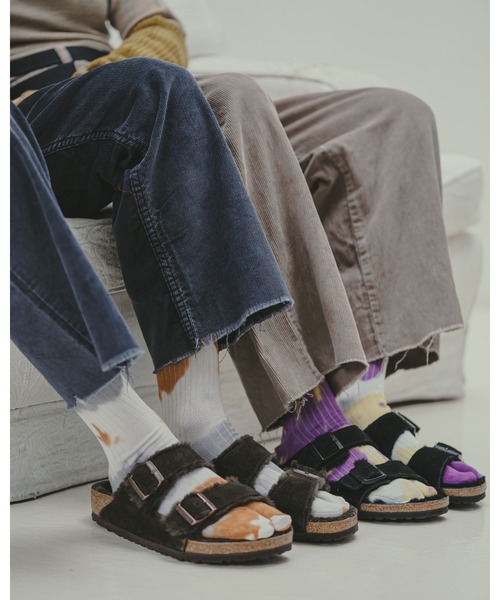 The Role design(ザロールデザイン)の「【 The Role design / ザ・ロールデザイン 】 TIEDYE SOCKS MENS / タイダイソックス メンズ(ソックス/靴下・メンズ・サックスブルー/パープル/グレー・FREE)」の22枚目の写真