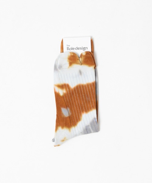 The Role design(ザロールデザイン)の「【 The Role design / ザ・ロールデザイン 】 TIEDYE SOCKS MENS / タイダイソックス メンズ(ソックス/靴下・メンズ・サックスブルー/パープル/グレー・FREE)」の11枚目の写真