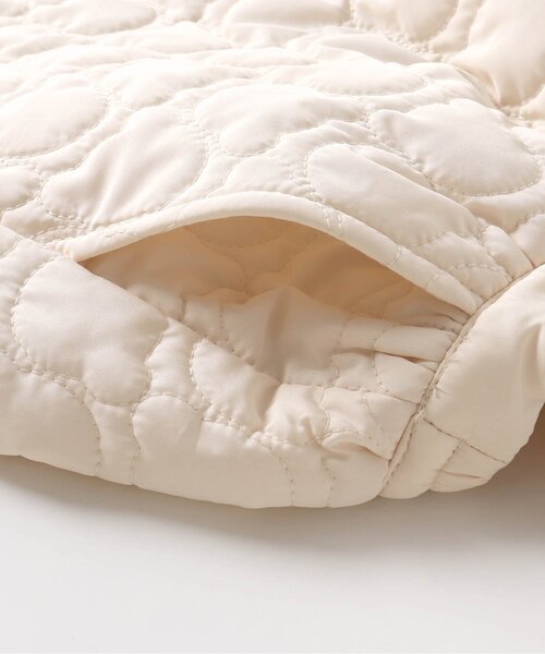 apres les cours（アプレレクール）の「tiny bear キルティングジャンスカ（ジャンパースカート・キッズ・ベージュ・80/90/100/110/120）」の8枚目の写真