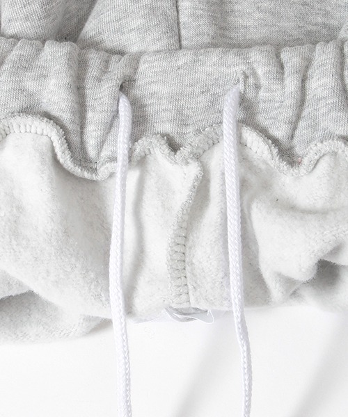petit main LIEN(プティマインリアン)の「【LIEN】裏起毛スウェットパンツ(その他パンツ・レディース・ホワイト系その他/ブラック/アイボリー・FREE)」の9枚目の写真