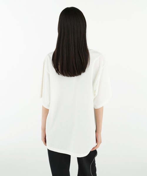 Y-3◆PREM LOOSE SS TEE/半袖カットソー/S/コットン/IVO/IV5555 Y-3（ワイスリー）の「PREM LOOSE SS T（Tシャツ/カットソー