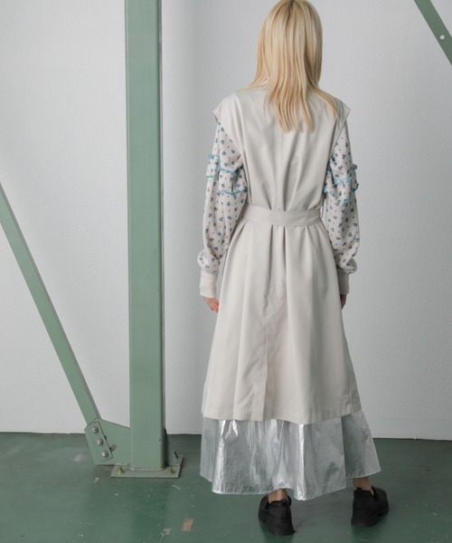 ROSE BUD（ローズバッド）の「マルチWAYトレンチコート（トレンチコート・レディース・ベージュ/カーキ・FREE）」の14枚目の写真