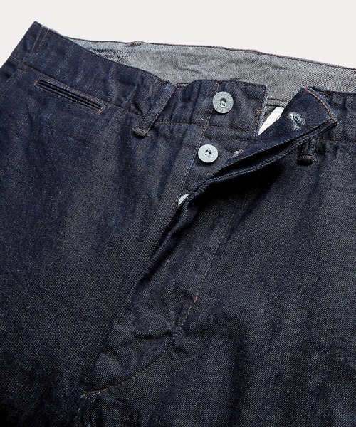 インディゴ リンスド デニム フィールド パンツ（デニムパンツ）｜RRL