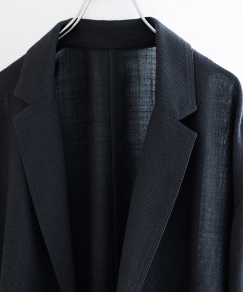 美品ほぼ未使用【salon adam et ropé】リネンライクロングコート SALON adam et ropé(サロン アダム エ ロペ) / VISTO WOOL GABA