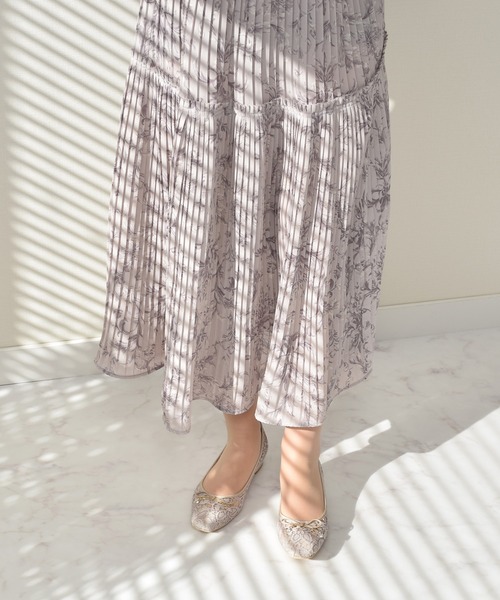 Bridget Birkin（ブリジットバーキン）の「【Bridget Birkin】スクエアレースバレエパンプス(541032)（パンプス・レディース・ブラック/ライトブルー/ベージュ・22.5/23/23.5/24/24.5）」の12枚目の写真