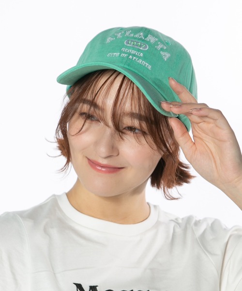 KENZO ブラックキャップ アイコン刺繍付き CHALLENGER / SUNSET EMBROIDERED CAP -Black-