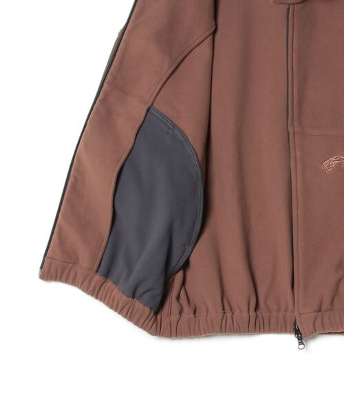 fridge(フリッジ)の「【IASOF】イアソフ Iasof Storm Fleece SS Jacket(その他アウター・メンズ・ブラウン/ネイビー・1/2)」の4枚目の写真