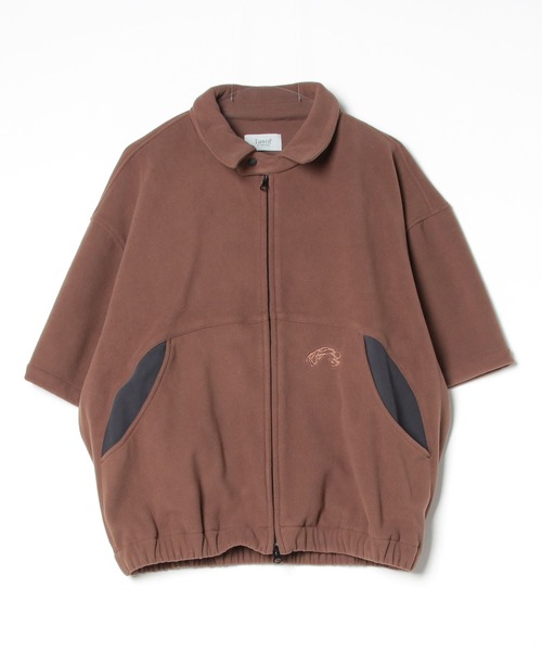 fridge(フリッジ)の「【IASOF】イアソフ Iasof Storm Fleece SS Jacket(その他アウター・メンズ・ブラウン/ネイビー・1/2)」の6枚目の写真