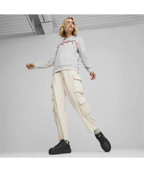 PUMA（プーマ）の「PUMA プーマ ウィメンズ カルメン メタリック シャイン スニーカー（スニーカー・レディース・ブラック系その他/ホワイト系その他・24.0cm/23.0cm/25.5cm/24.5cm/23.5cm/22.5cm/22.0cm/25.0cm）」の4枚目の写真