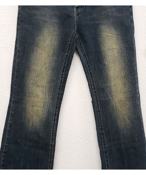 VIVID LADY(ビビッドレディー)の「ヴィンテージデニムパンツ ジーンズ(デニムパンツ・レディース・ダークブルー・SMALL/MEDIUM/LARGE)」の12枚目の写真