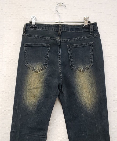 VIVID LADY(ビビッドレディー)の「ヴィンテージデニムパンツ ジーンズ(デニムパンツ・レディース・ダークブルー・SMALL/MEDIUM/LARGE)」の10枚目の写真