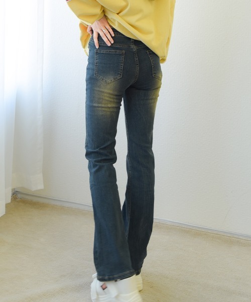 VIVID LADY(ビビッドレディー)の「ヴィンテージデニムパンツ ジーンズ(デニムパンツ・レディース・ダークブルー・SMALL/MEDIUM/LARGE)」の17枚目の写真