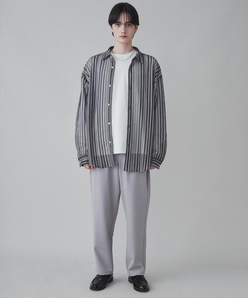 LUCY（ルーシー）の「LUCY/ストライプメッシュBIGシャツ（シャツ/ブラウス・メンズ・その他3/その他2/その他1・LARGE/MEDIUM）」の15枚目の写真