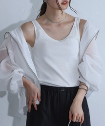 COLONY 2139 | カップ付リブタンクトップ(タンクトップ)