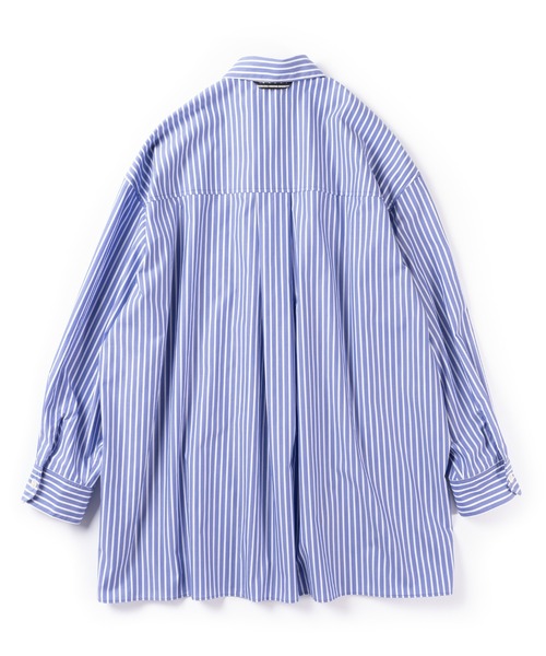 Wizzard（ウィザード）の「Wizzard ウィザード / LAYERED LONG SHIRT / W24SS-SH030（シャツ/ブラウス・メンズ・ブラック/ブルー系その他/ホワイト系その他・2）」の12枚目の写真