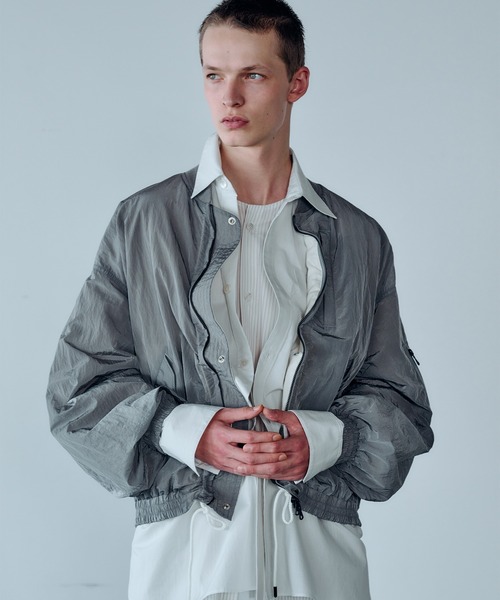 Wizzard（ウィザード）の「Wizzard ウィザード / LAYERED LONG SHIRT / W24SS-SH030（シャツ/ブラウス・メンズ・ブラック/ブルー系その他/ホワイト系その他・2）」の18枚目の写真