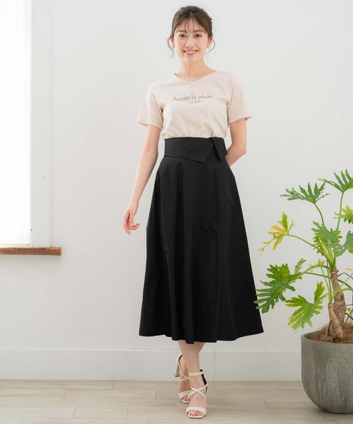 NOELA（ノエラ）の「ハイウエストスカート（スカート・レディース・ブラック/ベージュ/イエロー・S/M）」の15枚目の写真