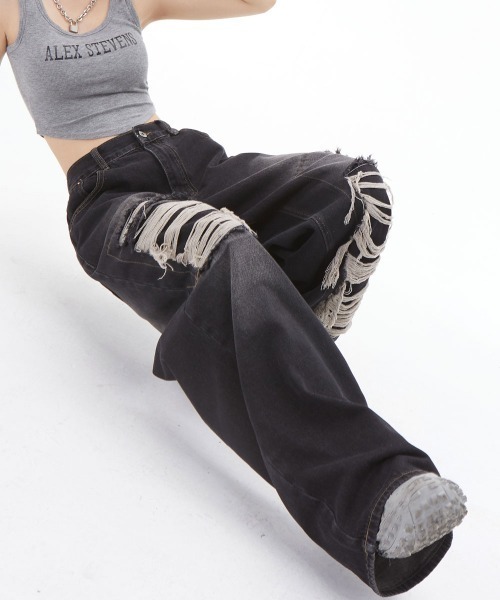 mush wear パンツ mushwear スウェットパンツ ジャージ ギンガムチェックウエスト