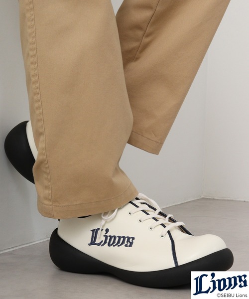 re:geta(リゲッタ) 読売ジャイアンツ メンズスニーカー カジュアルシューズ (bcfs6901yg-blkorg) リゲッタカヌー RegettaCanoe 読売ジャイアンツコラボ BCBF5006YG