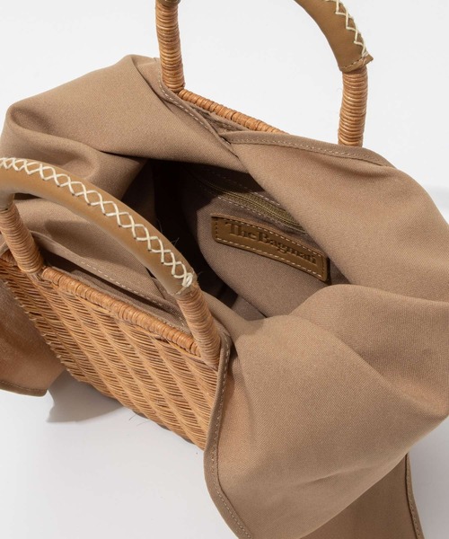 The Bagmati（ザバグマティ）の「BAGMATI LEATHER HANDLE BASKET