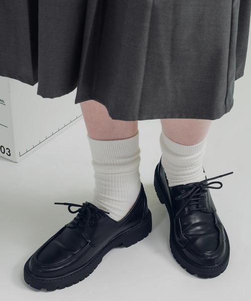 MUHET(ミュエータ)の「デッキシューズ(モカシン/デッキシューズ・レディース・ブラック/ブラウン・SMALL/MEDIUM/LARGE/X-LARGE)」の5枚目の写真