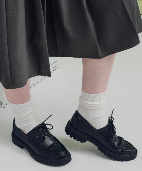 MUHET(ミュエータ)の「デッキシューズ(モカシン/デッキシューズ・レディース・ブラック/ブラウン・SMALL/MEDIUM/LARGE/X-LARGE)」の6枚目の写真