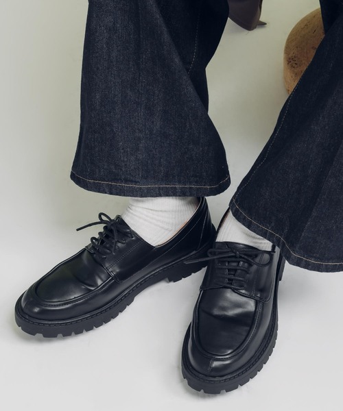 MUHET(ミュエータ)の「デッキシューズ(モカシン/デッキシューズ・レディース・ブラック/ブラウン・SMALL/MEDIUM/LARGE/X-LARGE)」の10枚目の写真