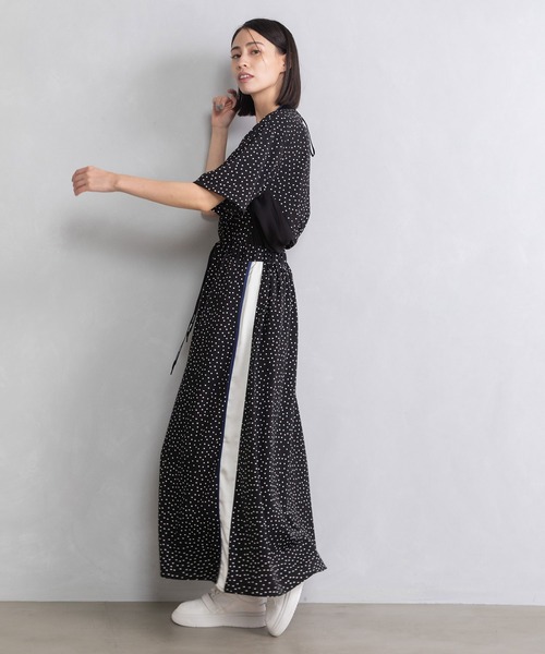 MARECHAL TERRE(マルシャルテル)の「ラインスカート(スカート・レディース・ブラック/ホワイト系/ブラック系/カーキ・MEDIUM)」の18枚目の写真
