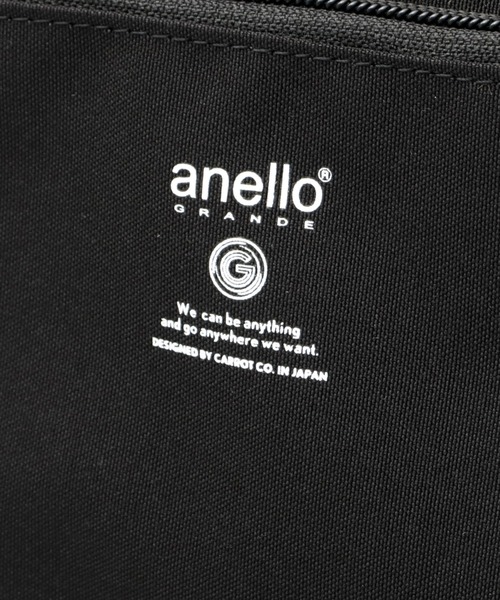 anello（アネロ）の「CABIN キャビン 撥水加工 10ポケット 大きめ ショルダーバッグ A5対応（ショルダーバッグ・レディース・グレイッシュベージュ/ブラック/スミクロ・FREE）」の21枚目の写真